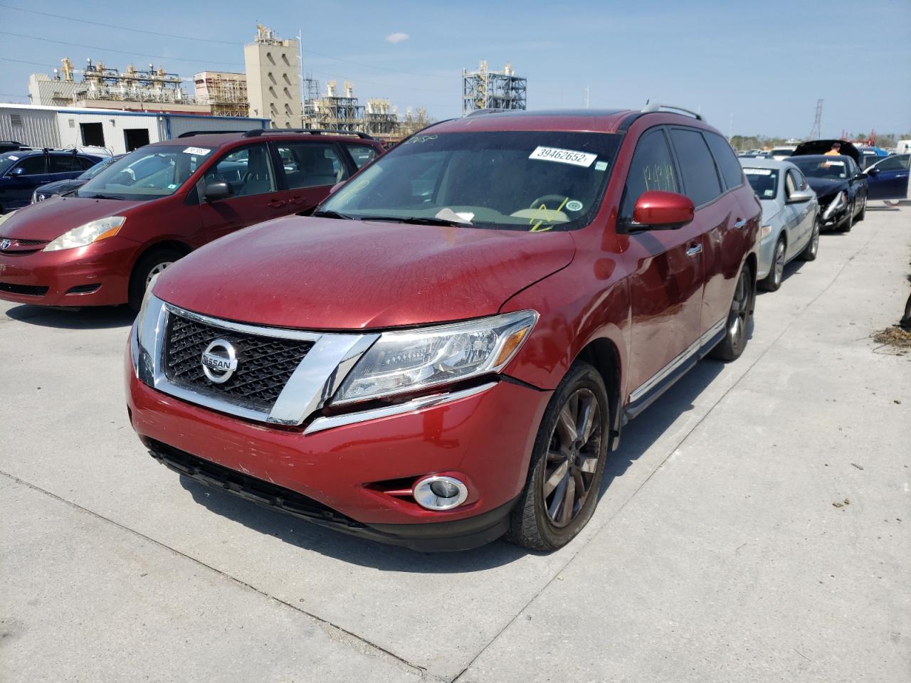 Photo 2 from auction – 2013 NISSAN PATHFINDER with VIN 5N1AR2MM5DC684496