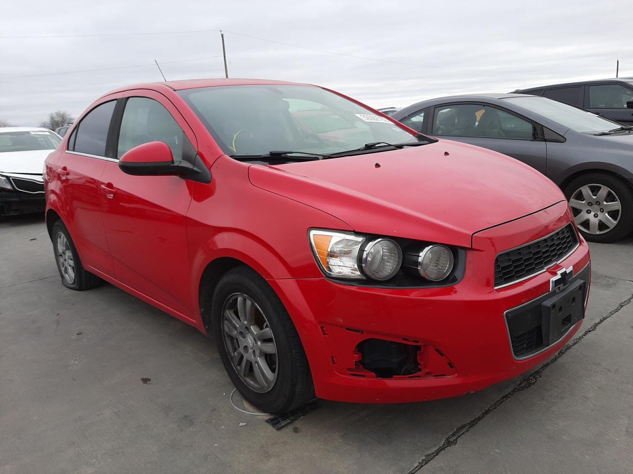 CHEVROLET SONIC LT 2015 with VIN 1G1JC5SH0F4141429 - Photo from auction