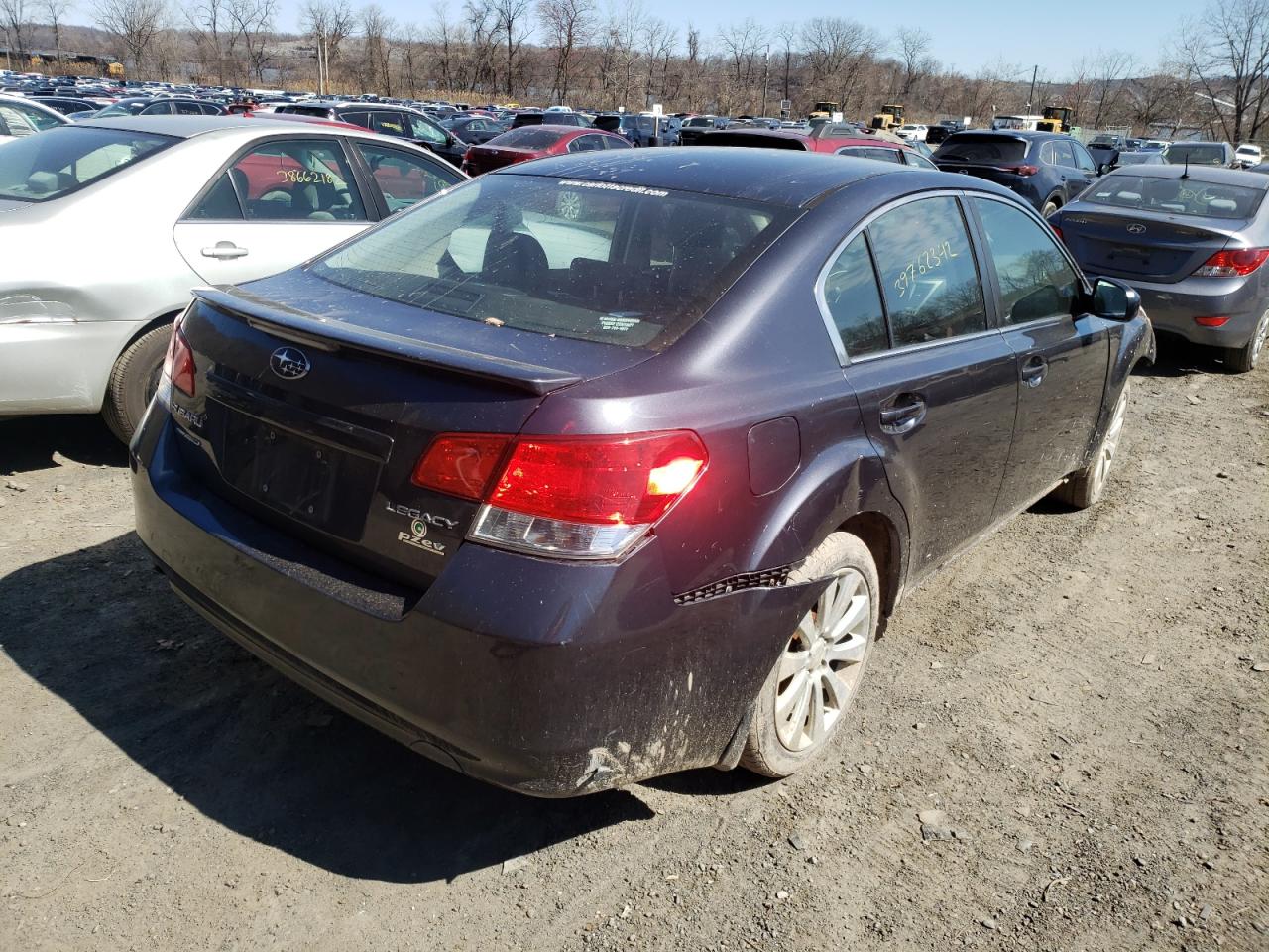 Photo 4 from auction – 2010 SUBARU LEGACY 2.5 with VIN 4S3BMBK66A3221466
