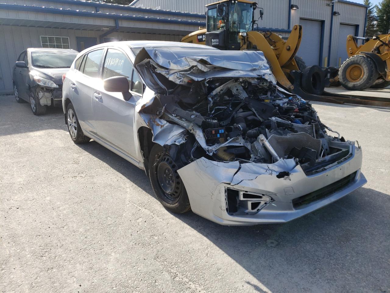 SUBARU IMPREZA 2019 with VIN 4S3GTAA67K3758028 - Photo from auction