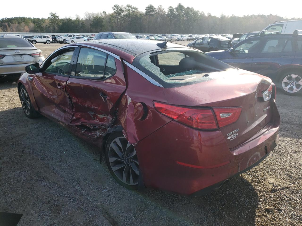Photo 9 from auction – 2015 KIA OPTIMA SX with VIN 5XXGR4A64FG414100