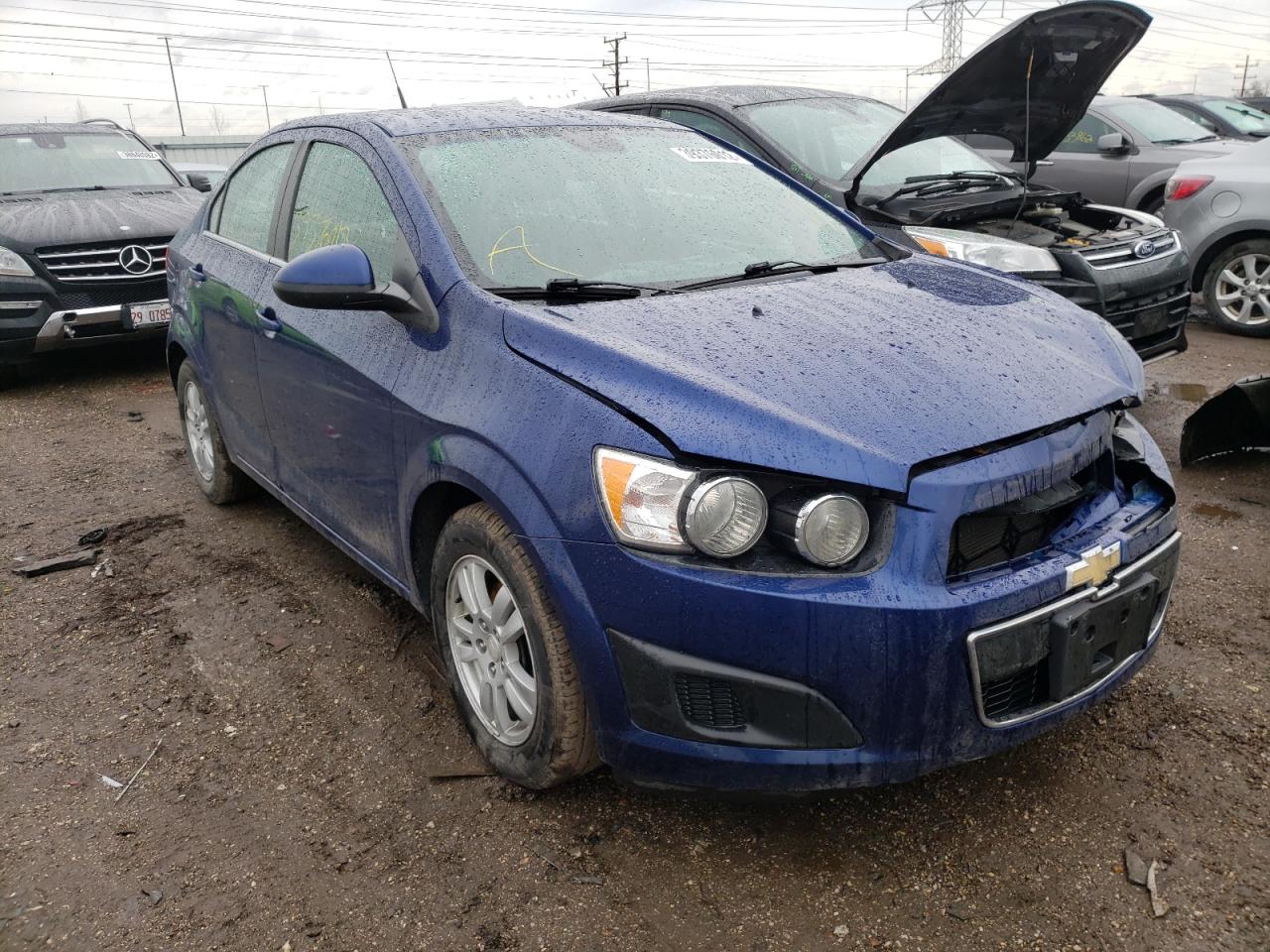 CHEVROLET SONIC LT 2013 with VIN 1G1JC5SH5D4252376 - Photo from auction