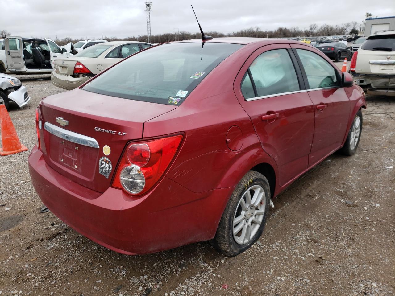 Photo 4 from auction – 2012 CHEVROLET SONIC LT with VIN 1G1JC5SH1C4153827