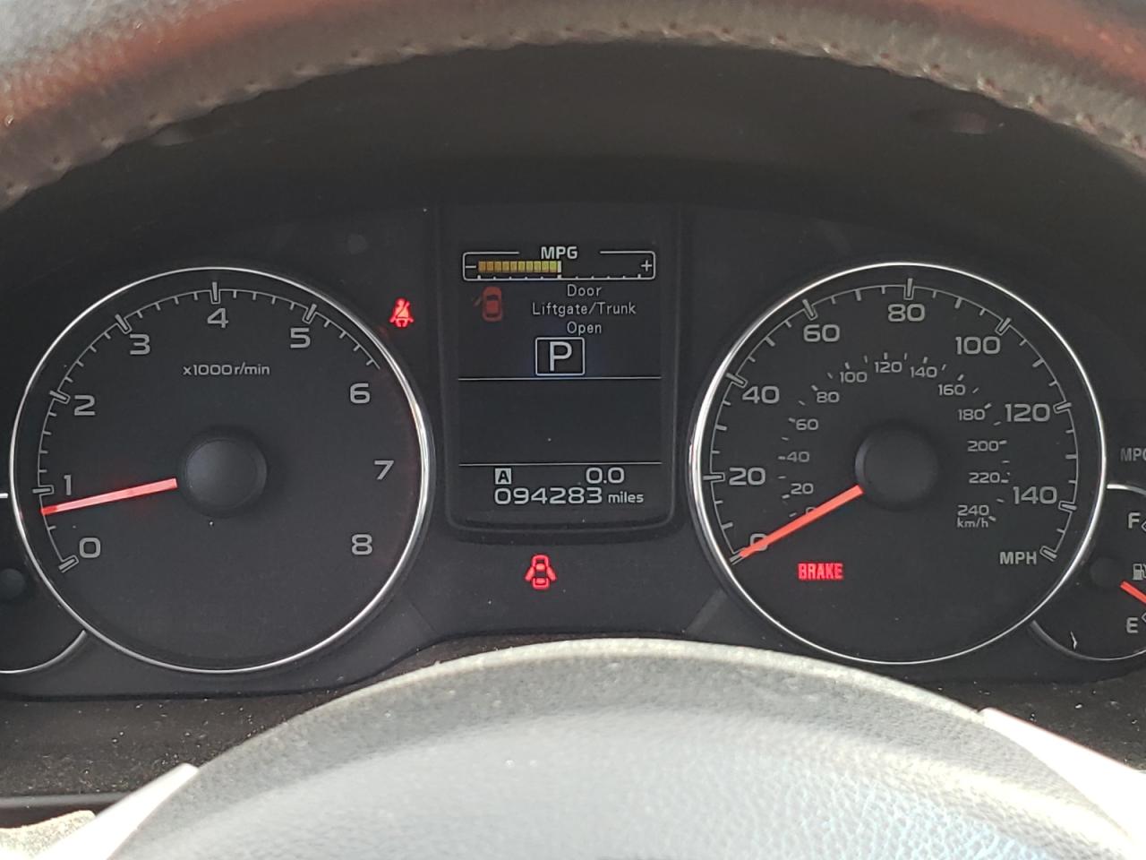 Photo 8 from auction – 2013 SUBARU LEGACY 2.5 with VIN 4S3BMBK67D3033575