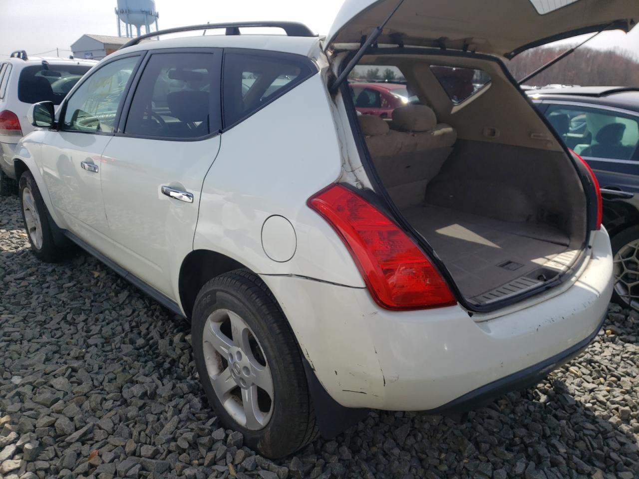 Photo 3 from auction – 2005 NISSAN MURANO SL with VIN JN8AZ08W15W408969