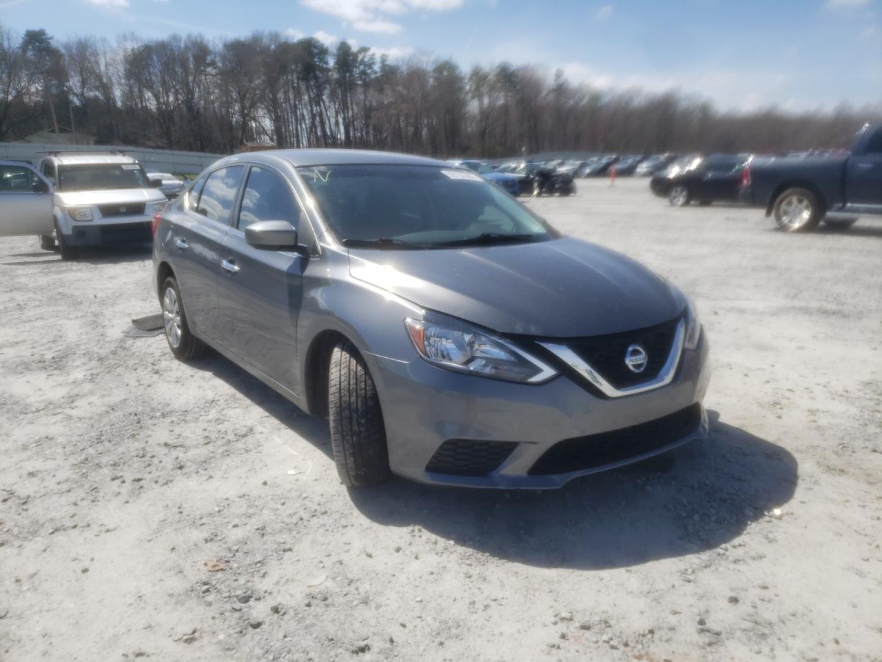 NISSAN SENTRA S 2017 with VIN 3N1AB7AP2HY267423 - Photo from auction