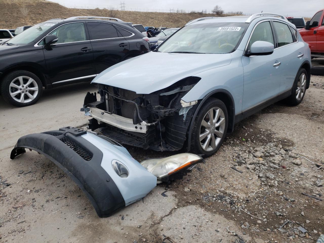 Photo 2 from auction – 2011 INFINITI EX35 BASE with VIN JN1AJ0HR2BM851140
