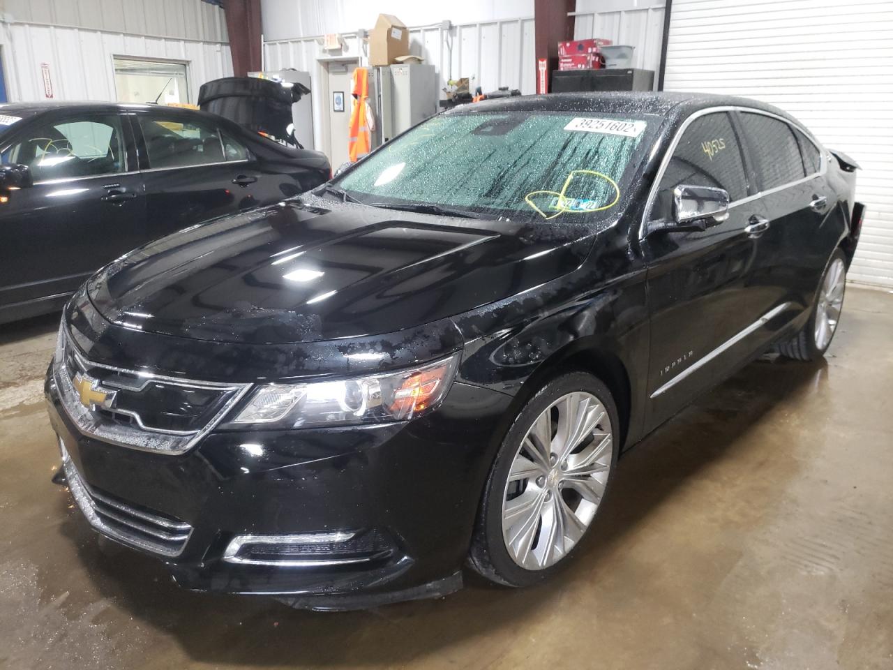 Photo 2 from auction – 2018 CHEVROLET IMPALA PRE with VIN 2G1125S39J9151017
