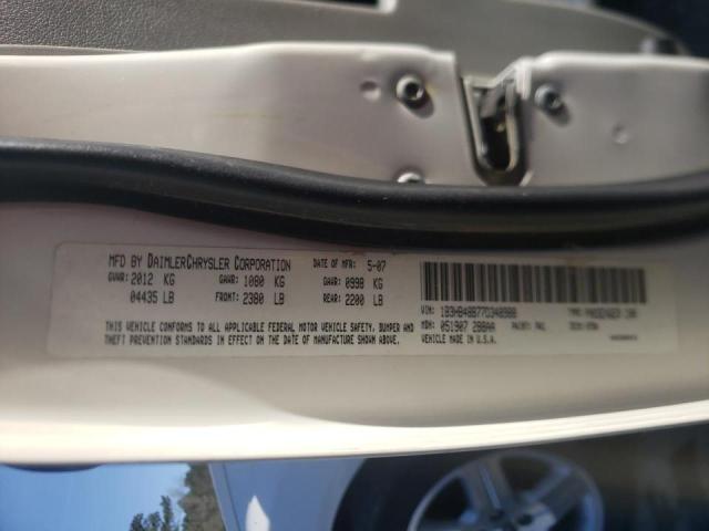 Photo 10 from auction – 2007 DODGE CALIBER SX with VIN 1B3HB48B77D348988