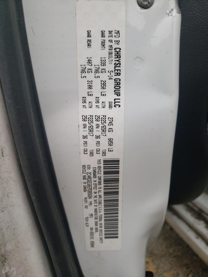 صورة رقم 10 من المزاد - 2014 DODGE GRAND CARA مع VIN 2C4RDGEG6ER385684