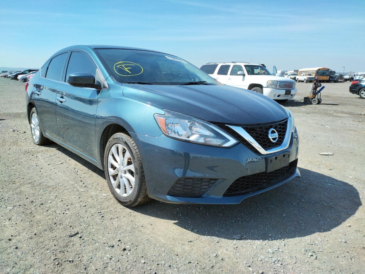 NISSAN SENTRA S 2017 with VIN 3N1AB7AP9HY296997 - Photo from auction