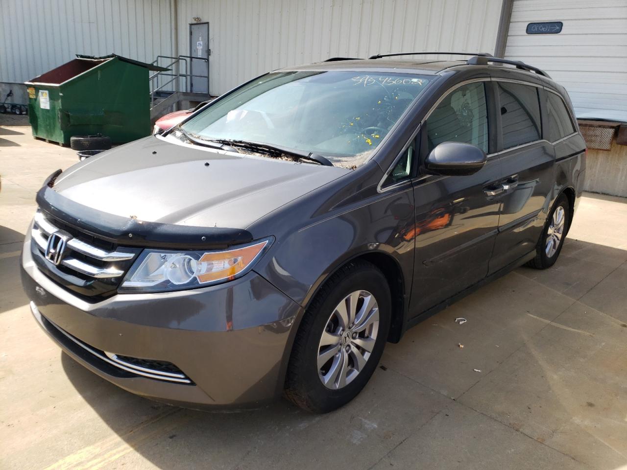 Photo 2 from auction – 2014 HONDA ODYSSEY EX with VIN 5FNRL5H67EB058796