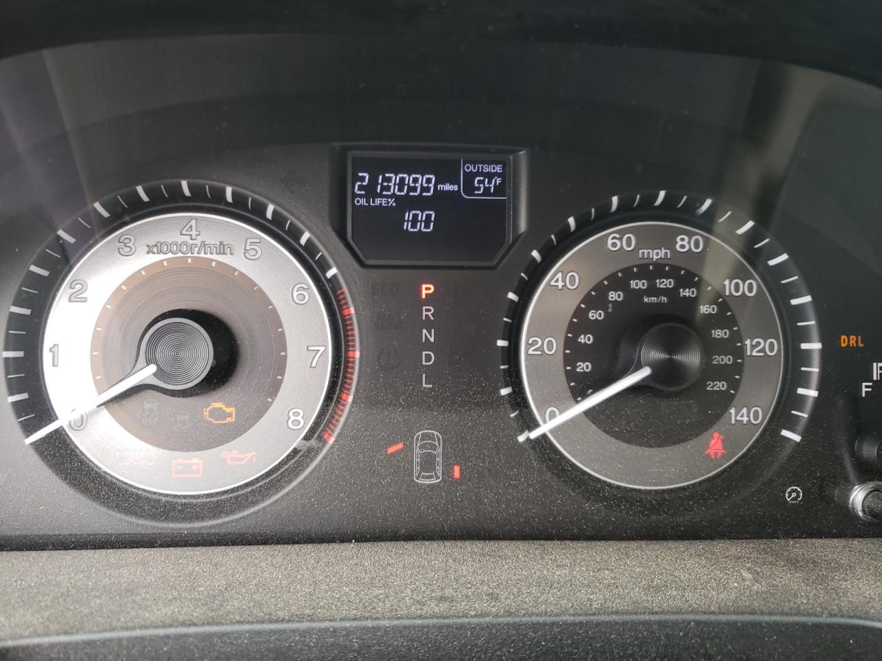 Photo 8 from auction – 2014 HONDA ODYSSEY EX with VIN 5FNRL5H62EB080771