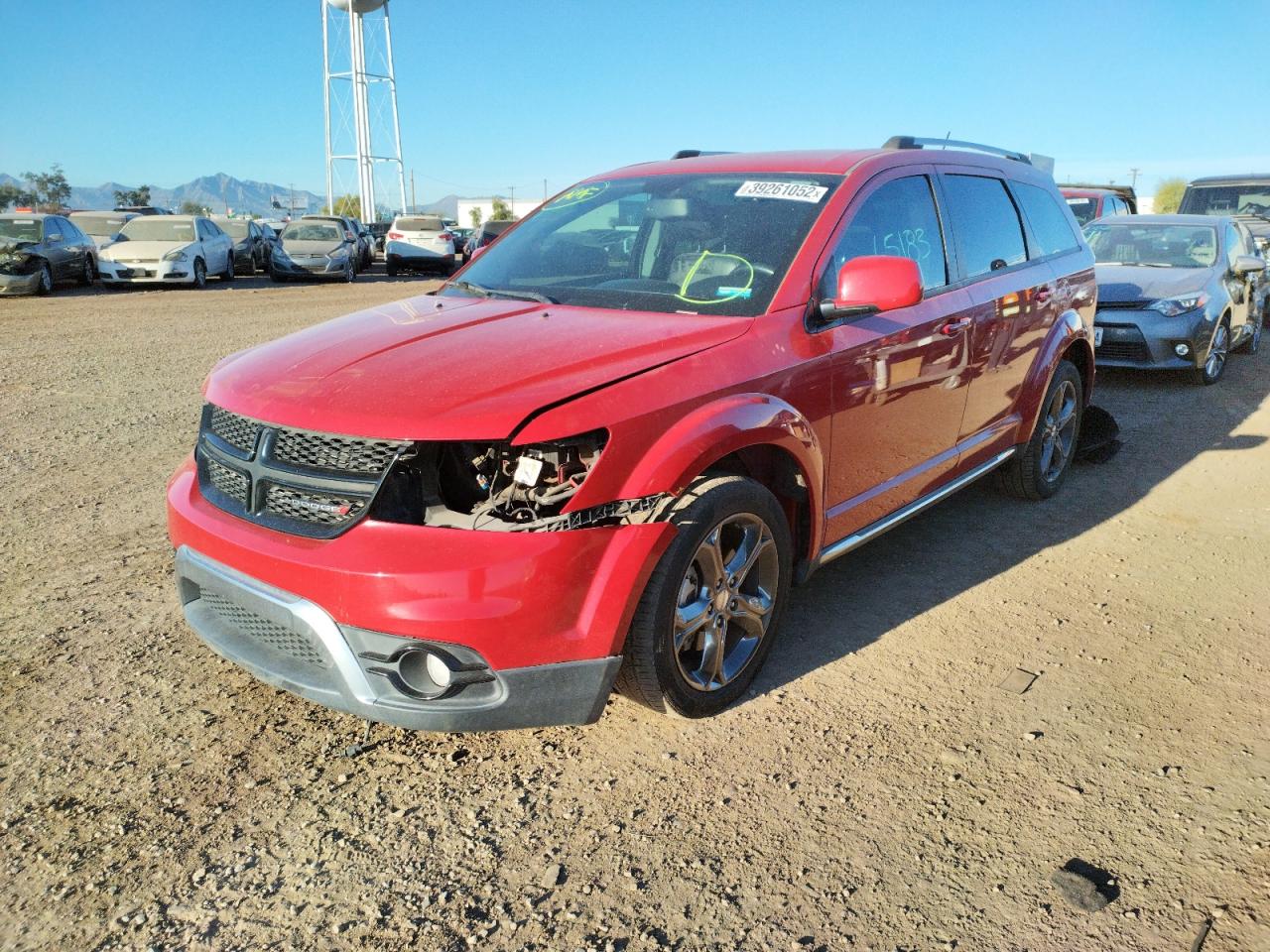 Photo 2 from auction – 2015 DODGE JOURNEY CR with VIN 3C4PDCGG6FT542741