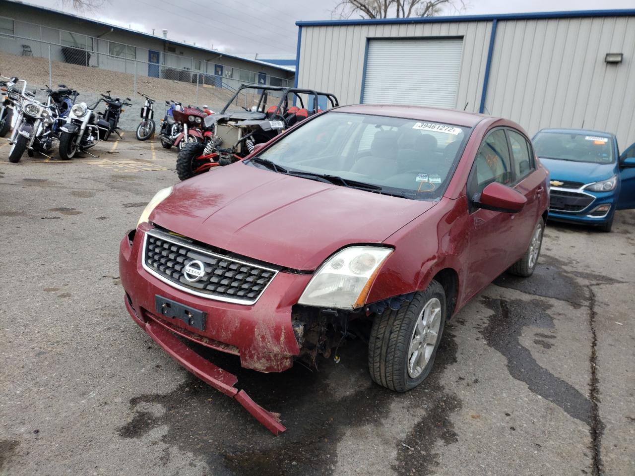 Photo 9 from auction – 2007 NISSAN SENTRA 2.0 with VIN 3N1AB61EX7L663698