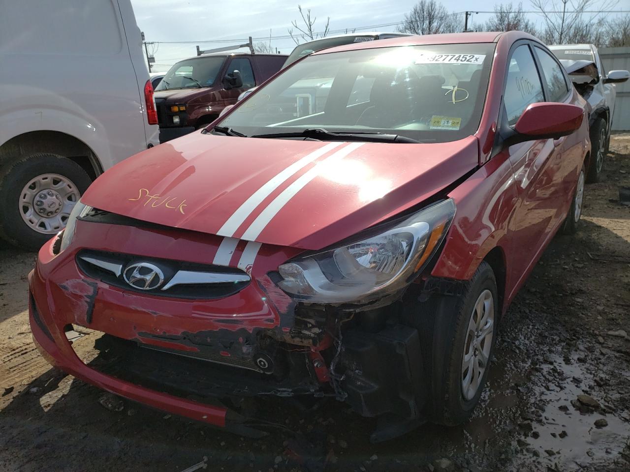 Photo 9 from auction – 2013 HYUNDAI ACCENT GLS with VIN KMHCT4AEXDU409381