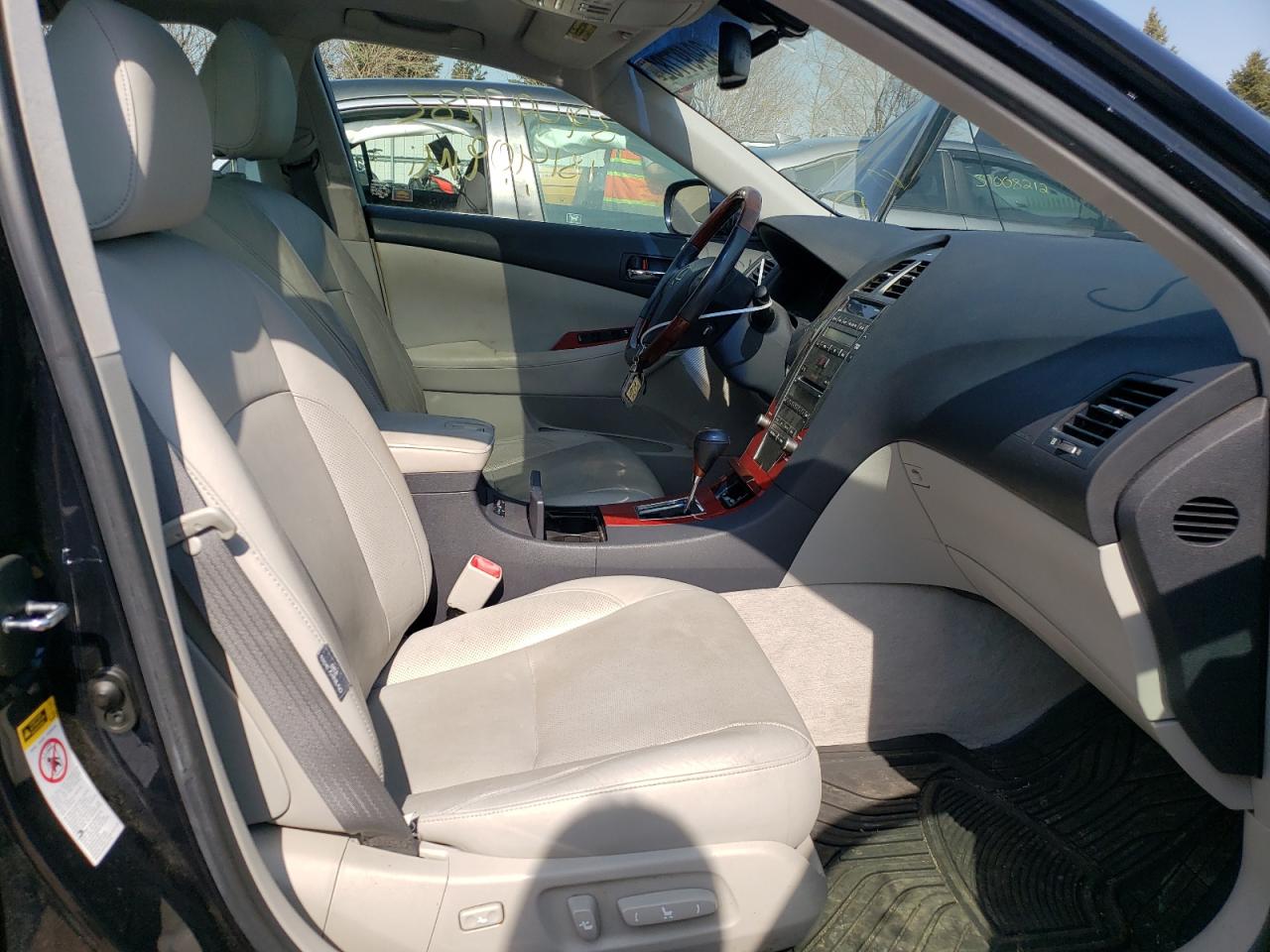 Photo 5 from auction – 2009 LEXUS ES 350 with VIN JTHBJ46G692292206