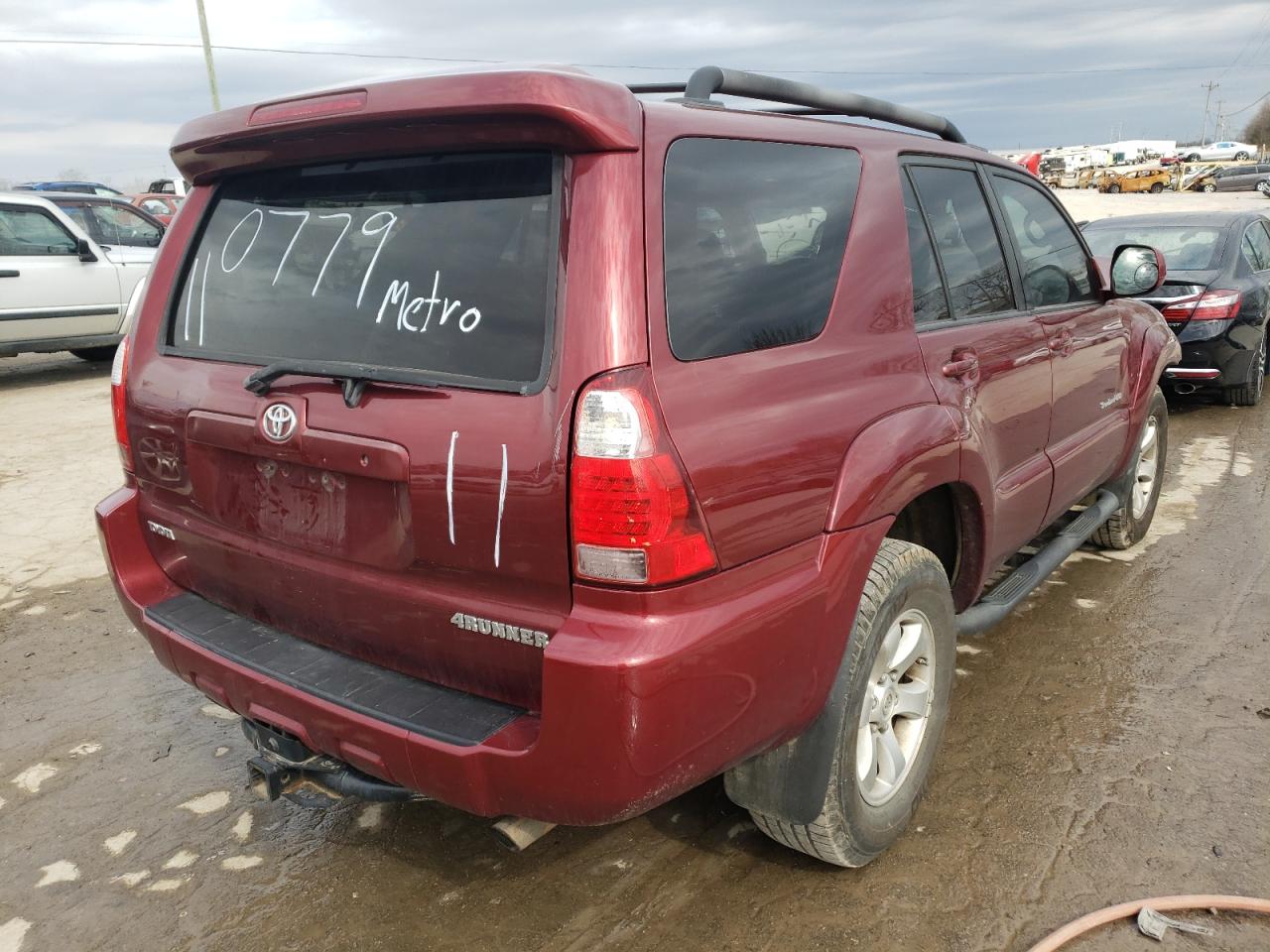 Photo 4 from auction – 2007 TOYOTA 4RUNNER SR with VIN JTEBT14R478040779