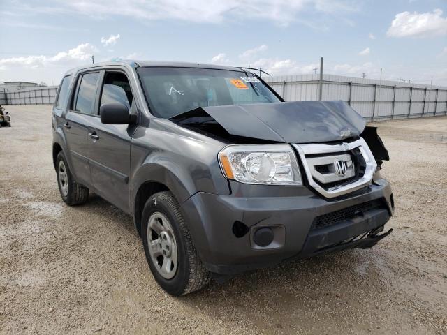 HONDA PILOT LX 2011 with VIN 5FNYF3H27BB010411 - Photo from auction