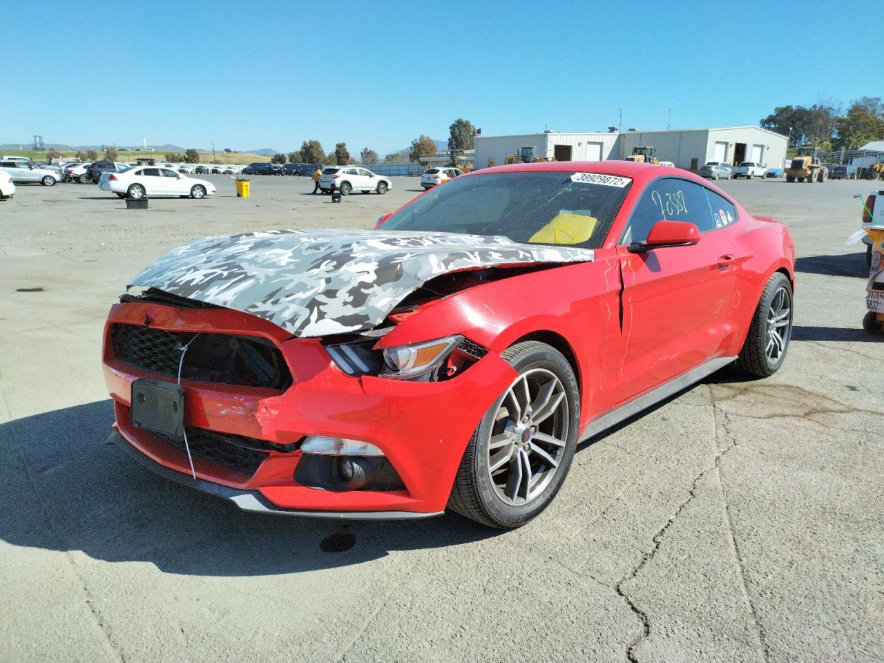 Photo 2 from auction – 2017 FORD MUSTANG with VIN 1FA6P8TH5H5279648