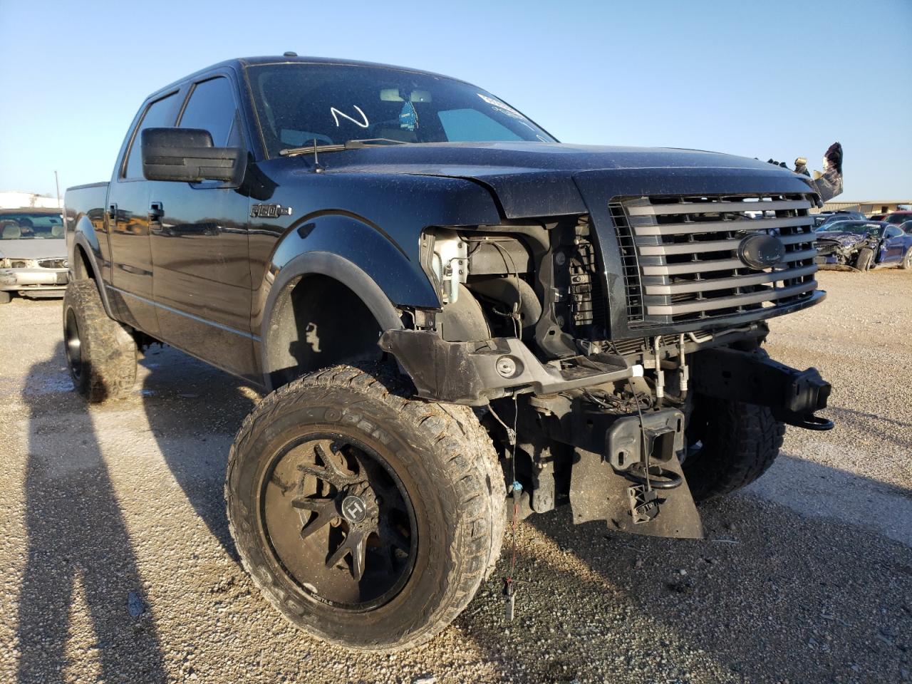 FORD F150 SUPER 2012 with VIN 1FTFW1EF1CFB93630 - Photo from auction