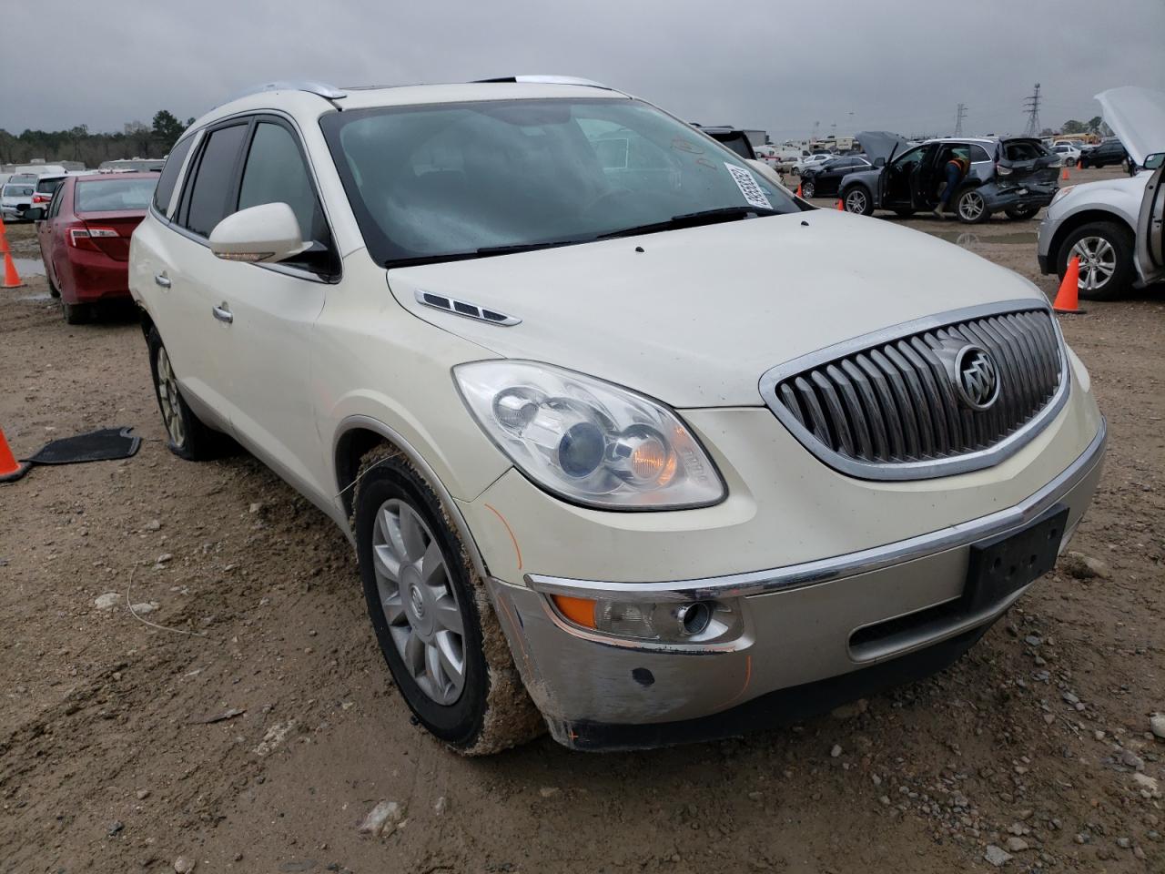 BUICK ENCLAVE 2012 with VIN 5GAKRDED0CJ372603 - Photo from auction