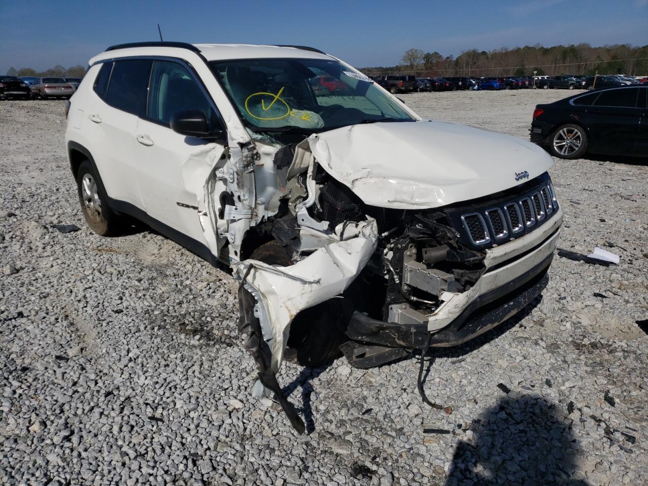 JEEP COMPASS SP 2019 z numerem VIN 3C4NJCABXKT840944 - Zdjęcie z aukcji