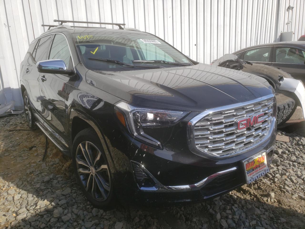 GMC TERRAIN DE 2018 with VIN 3GKALXEX1JL297850 - Photo from auction
