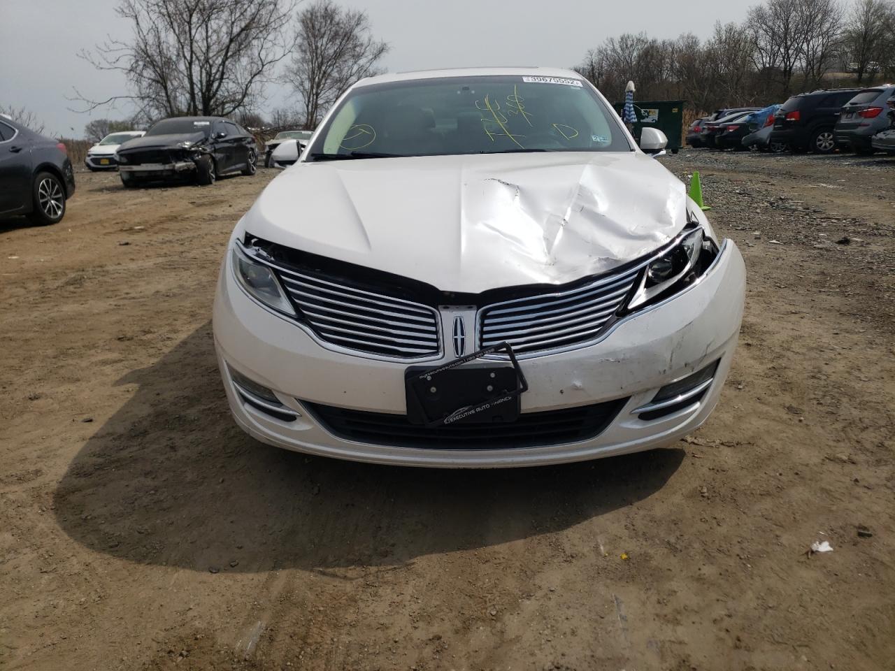 Photo 9 from auction – 2013 LINCOLN MKZ with VIN 3LN6L2JK4DR812948