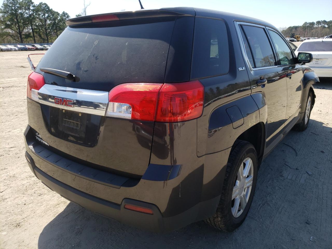 Photo 4 from auction – 2014 GMC TERRAIN SL with VIN 2GKALMEKXE6252984