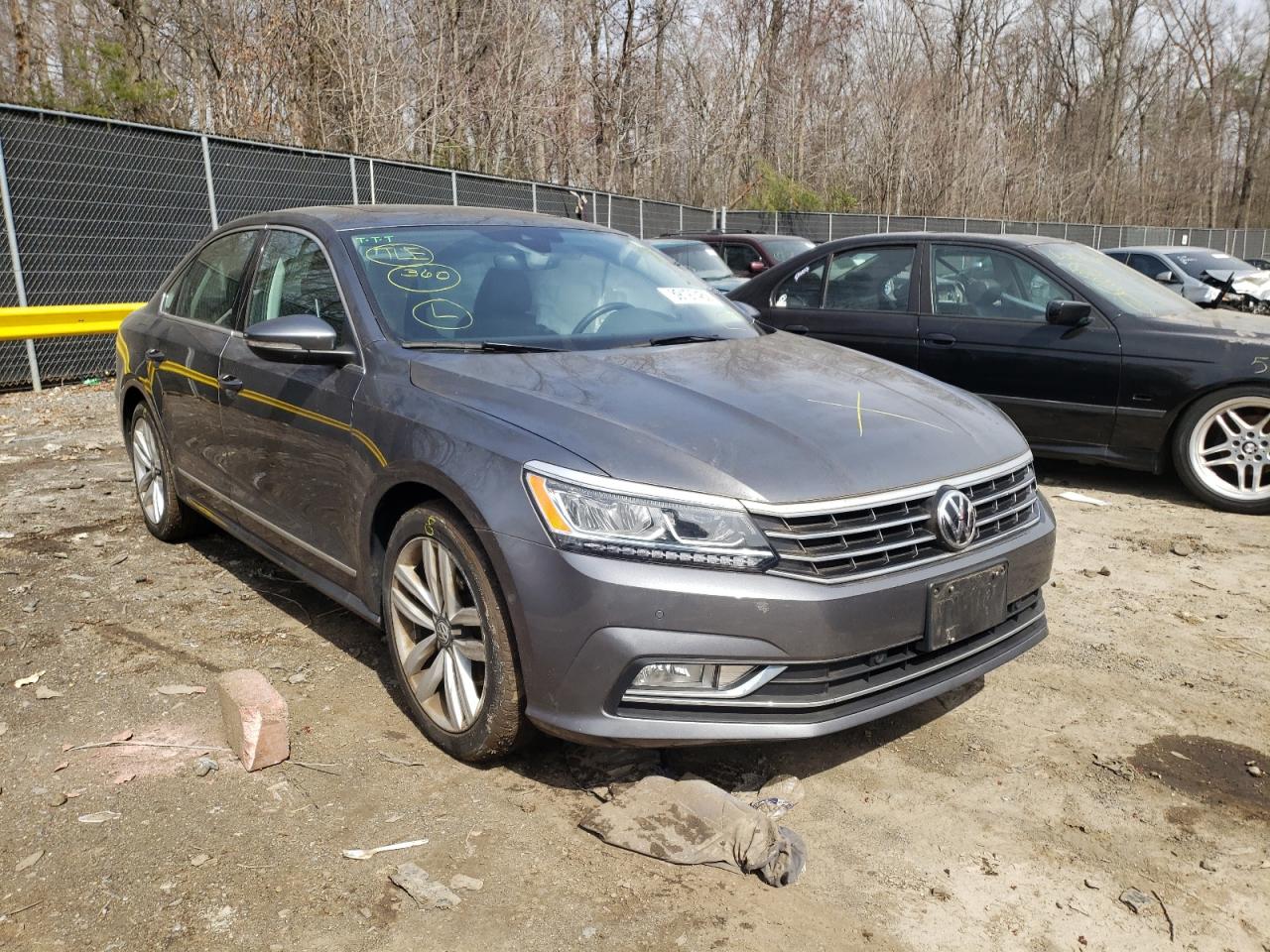 VOLKSWAGEN PASSAT SEL 2017 with VIN 1VWCT7A39HC016629 - Photo from auction