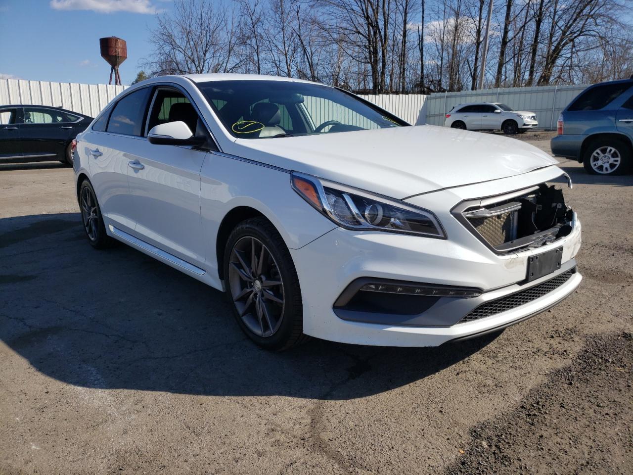 HYUNDAI SONATA SPO 2017 with VIN 5NPE34AB4HH508121 - Photo from auction