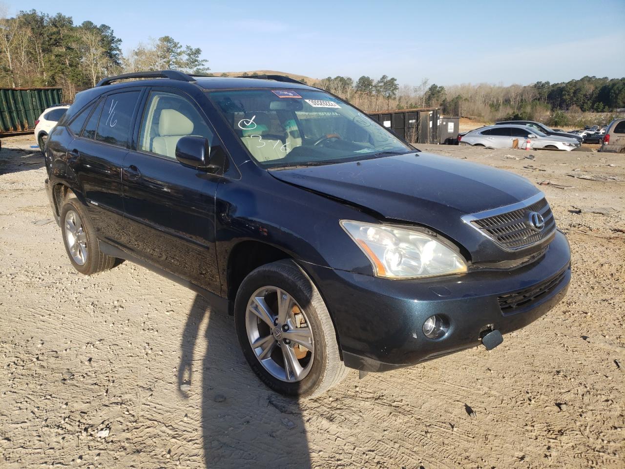 LEXUS RX 400H 2007 with VIN JTJHW31U272016393 - Photo from auction