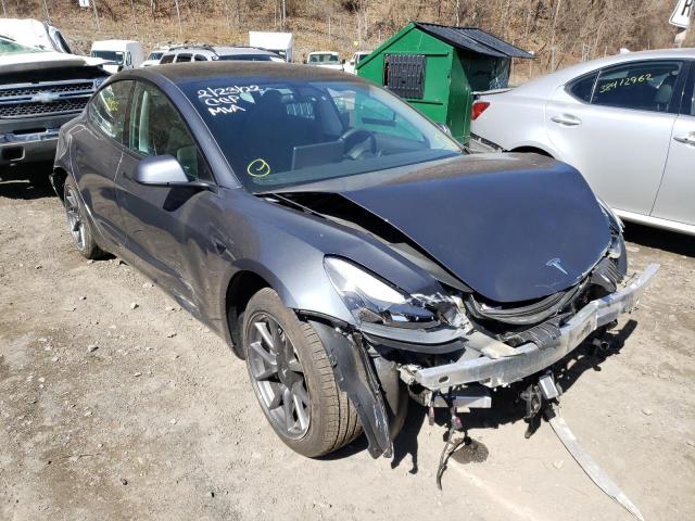 TESLA MODEL 3 2021 with VIN 5YJ3E1EA1MF922483 - Photo from auction