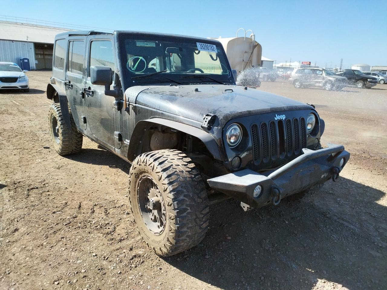 JEEP WRANGLER U 2011 with VIN 1J4BA3H17BL551803 - Photo from auction
