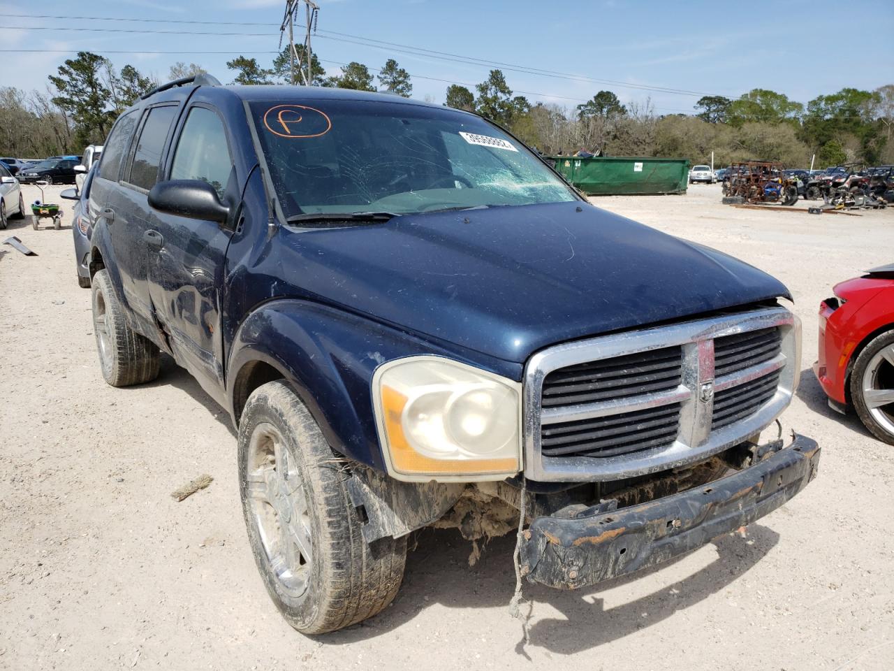 DODGE DURANGO SL 2004 with VIN 1D4HD48N84F216876 - Photo from auction