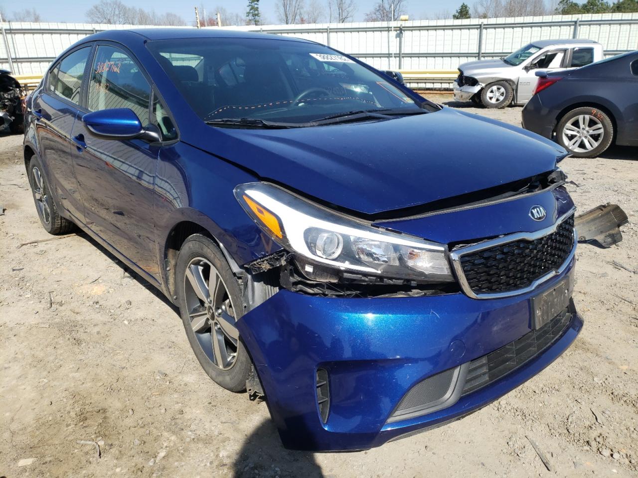 KIA FORTE LX 2018 with VIN 3KPFL4A74JE224644 - Photo from auction