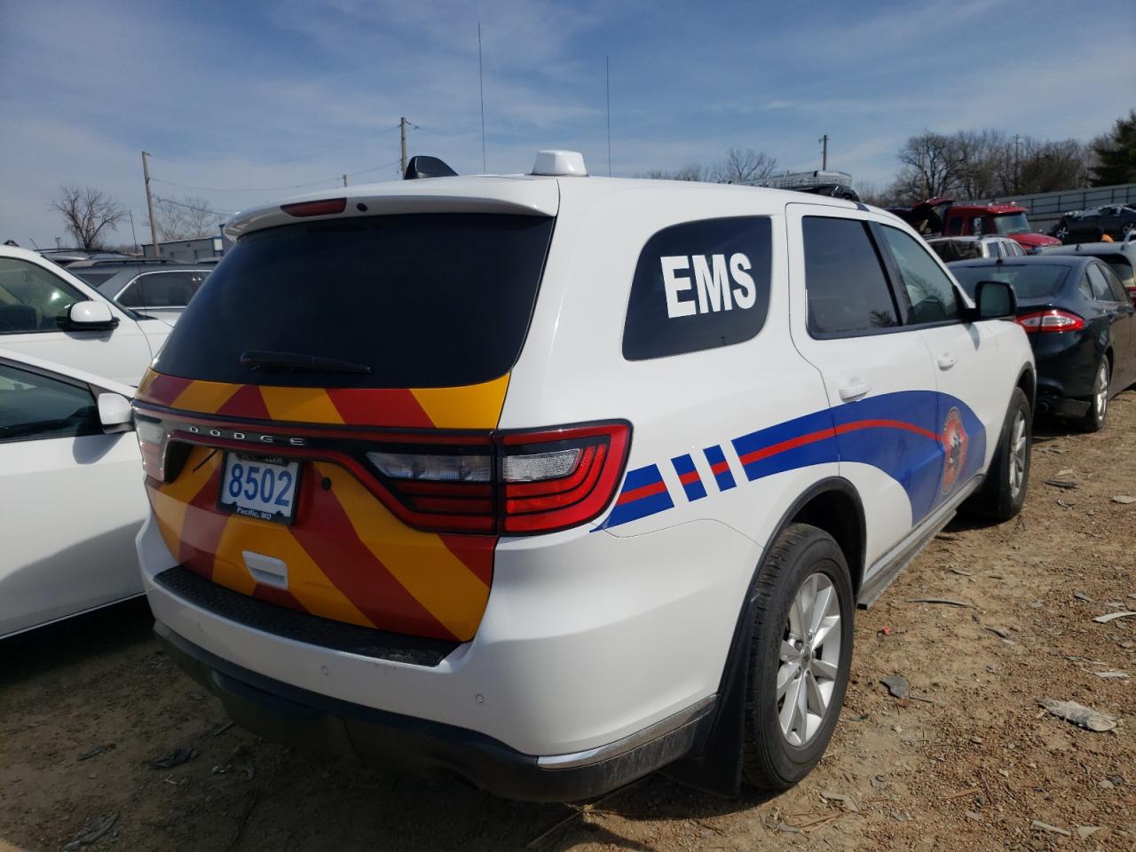 Photo 4 from auction – 2019 DODGE DURANGO SS with VIN 1C4RDJFG8KC685260