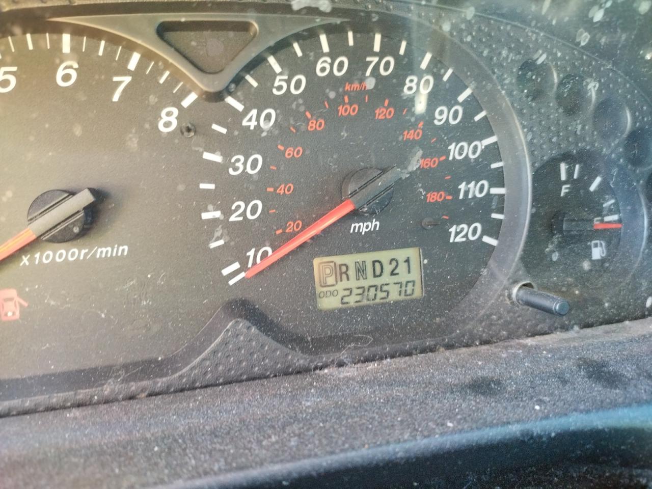 Photo 8 from auction – 2001 MAZDA TRIBUTE DX with VIN 4F2YU06151KM60185
