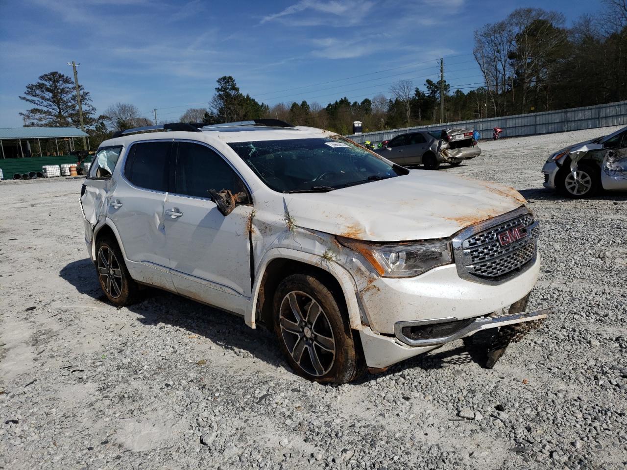 GMC ACADIA DEN 2018 with VIN 1GKKNPLS8JZ209536 - Photo from auction