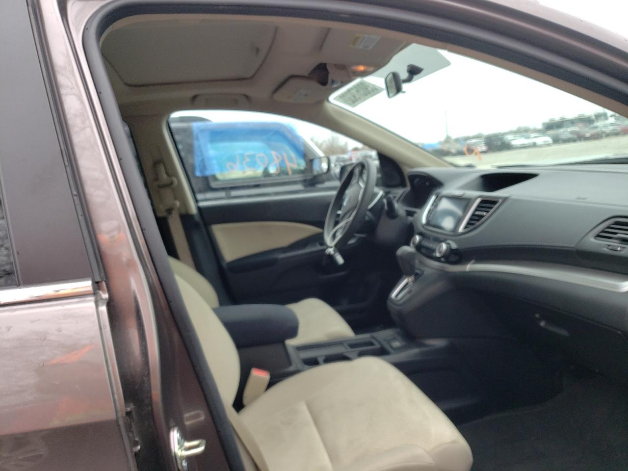 Photo 5 from auction – 2016 HONDA CR-V EX with VIN 2HKRM4H56GH696315