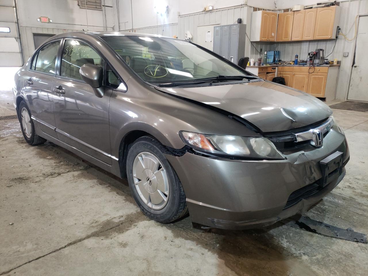 HONDA CIVIC HYBR 2008 with VIN JHMFA36238S019481 - Photo from auction