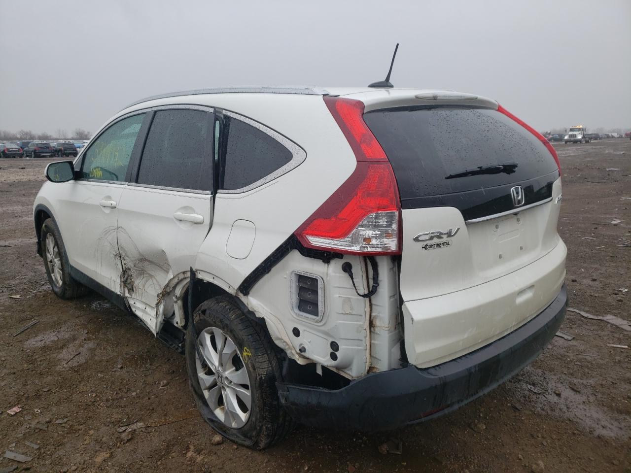 Photo 3 from auction – 2013 HONDA CRV with VIN 5J6RM4H70DL064963