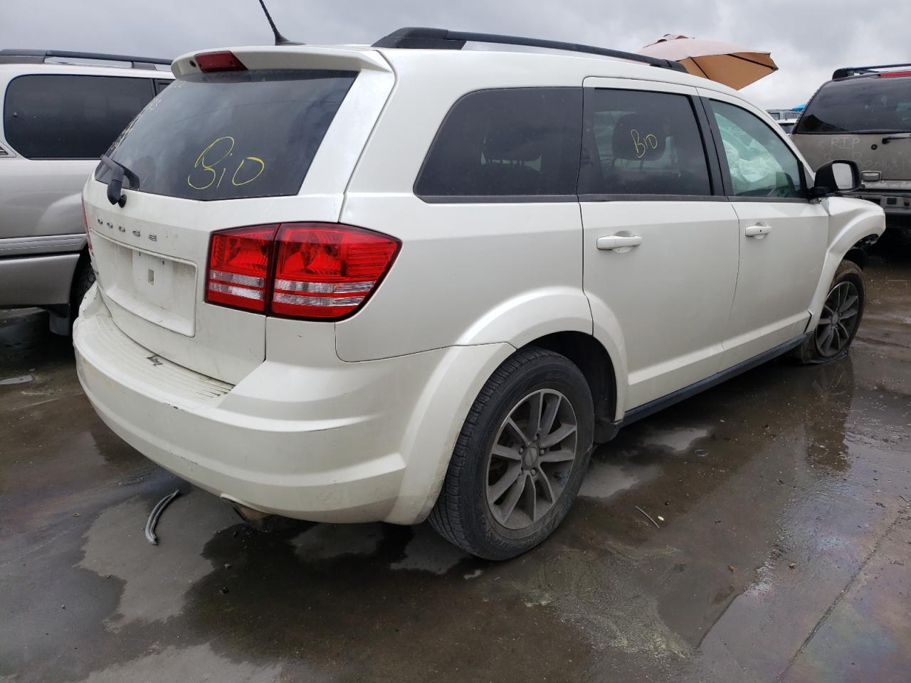 Photo 4 from auction – 2017 DODGE JOURNEY SE with VIN 3C4PDCABXHT619434