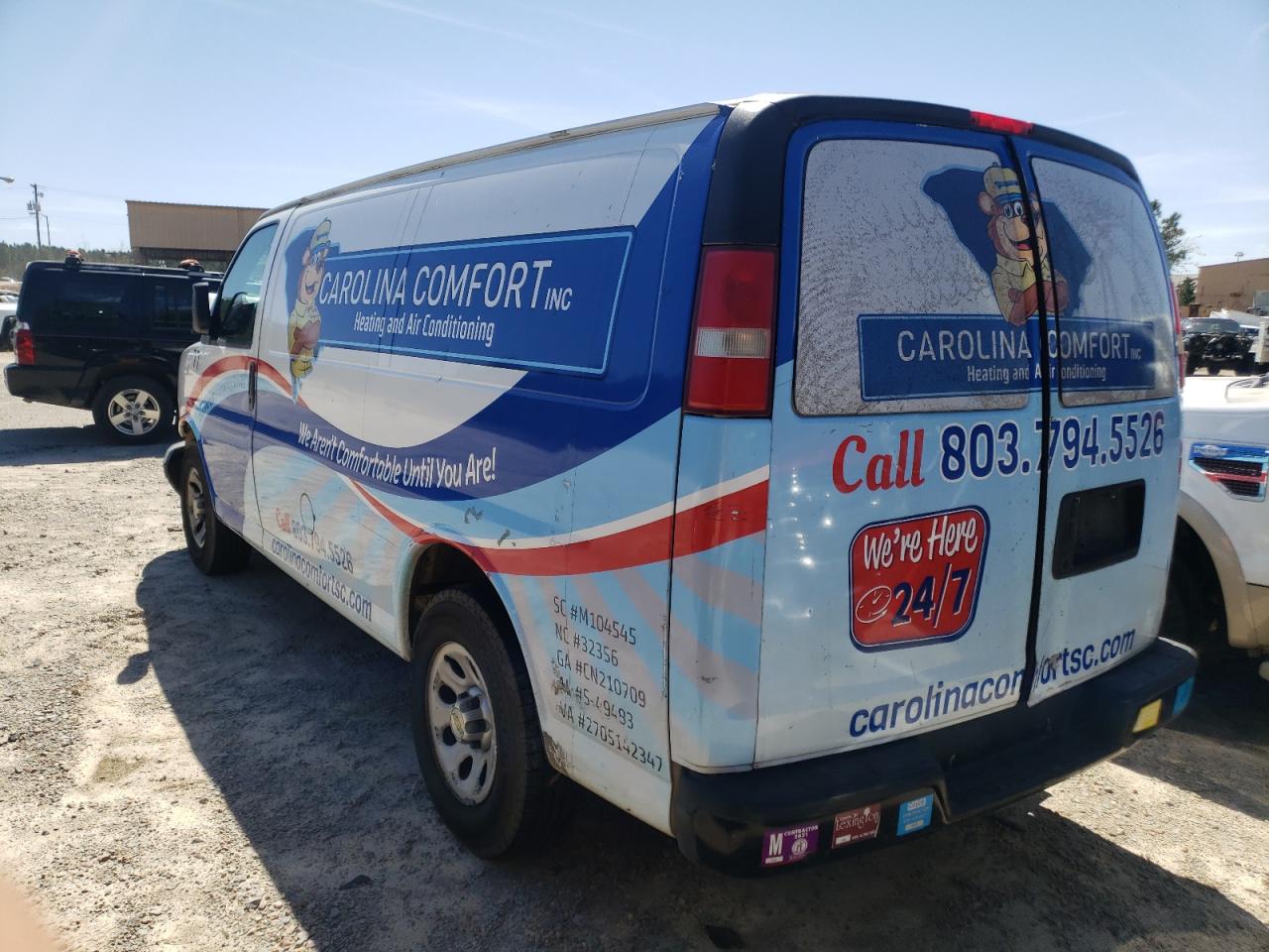 Photo 3 from auction – 2013 CHEVROLET EXPRESS G1 with VIN 1GCSGAFXXD1103053