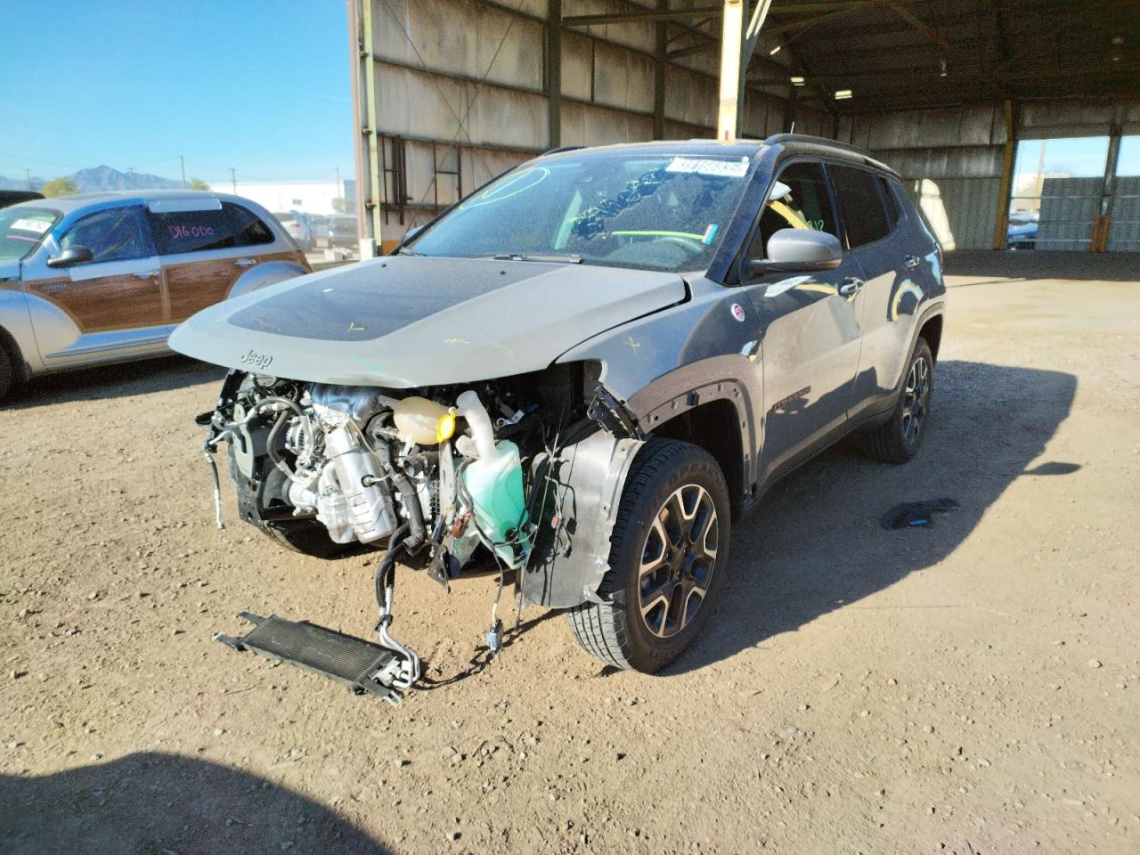 Photo 9 from auction – 2021 JEEP COMPASS TR with VIN 3C4NJDDB2MT508887