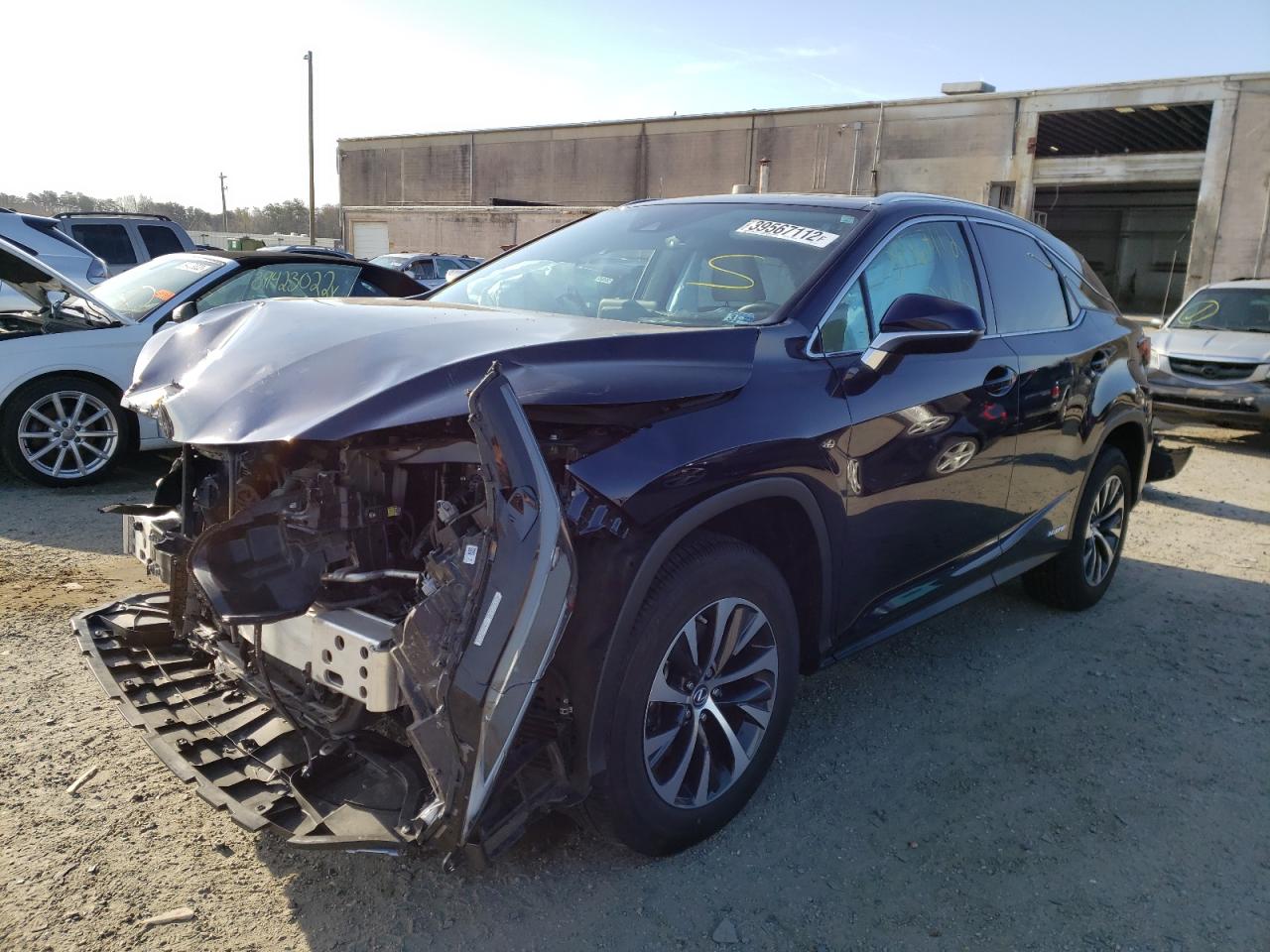 Photo 2 from auction – 2021 LEXUS RX 450H with VIN 2T2HGMDA2MC064315