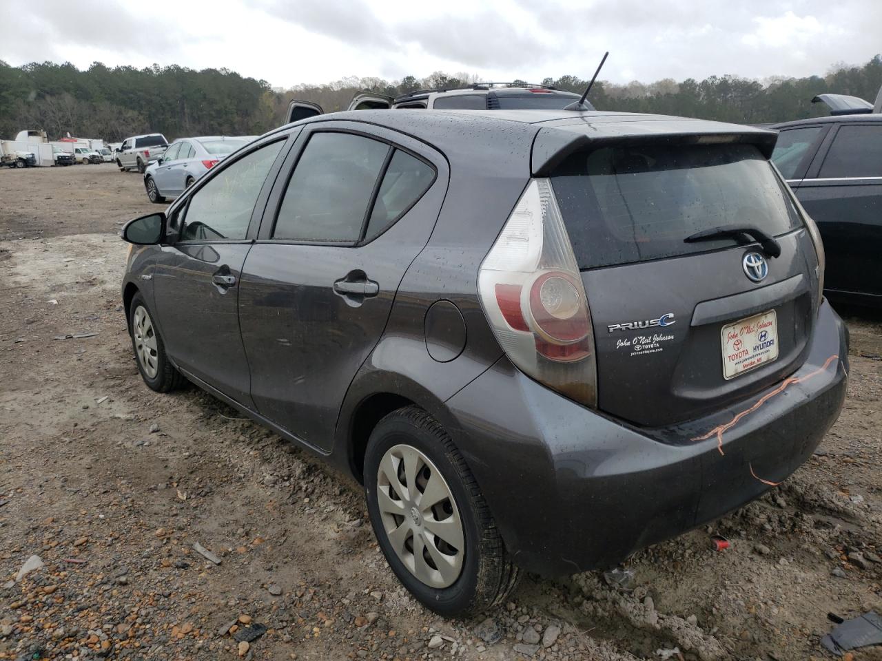 Photo 3 from auction – 2012 TOYOTA PRIUS C with VIN JTDKDTB30C1030104
