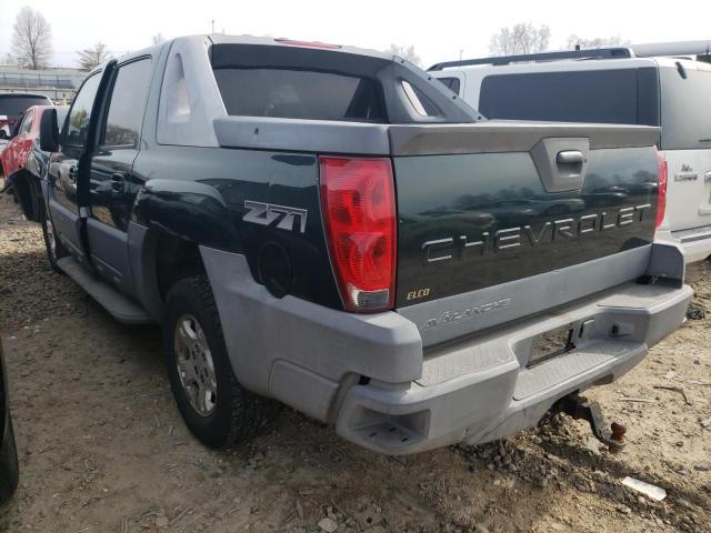 Photo 3 from auction – 2002 CHEVROLET AVALANCHE with VIN 3GNEK13T02G308805