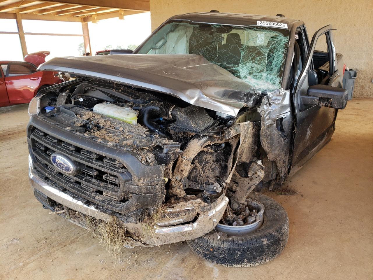 Photo 2 from auction – 2021 FORD F150 with VIN 1FTMF1EP3MKF12583